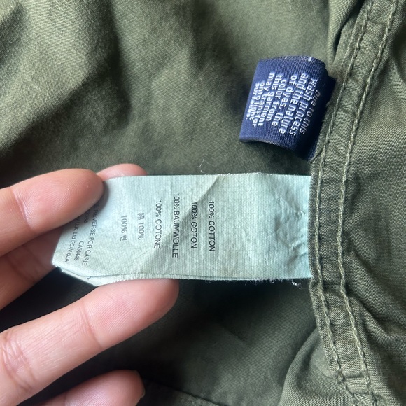 J.CREW : Hunter Green Cotton Field Mechanic Military Utility Jacket $179 PXS - Picture 5 of 9